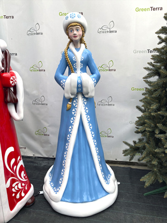 Новогодняя фигура для фотозоны "Снегурочка"