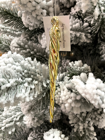 Игрушка елочная стекл. [6277]