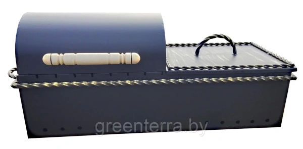 Жаровня 80х31х20см (5см) с крышкой гриль