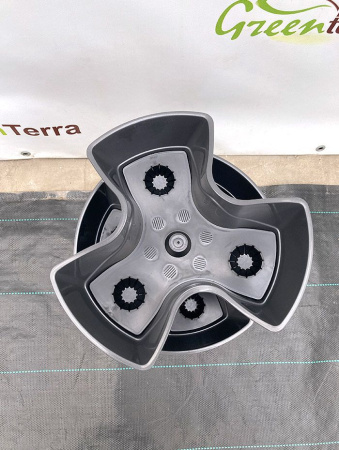 Каскадный цветочный горшок Coubi Herbal 9л, 29.5*29.5*38см