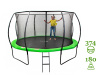 Батут Sundays Champion Premium-D374 (с ограждением)