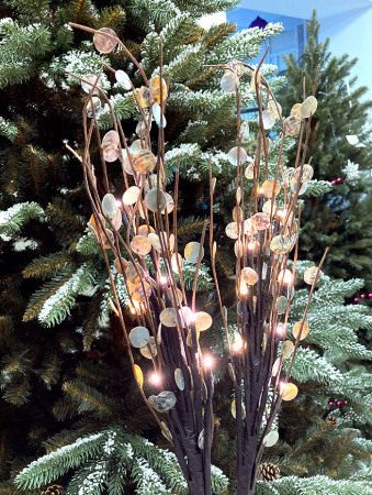 Светодиодная ветвь 16LED 75см, цв.тепл. белый (уп.2шт.) [482145]