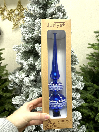 Верхушка на елку декорированная