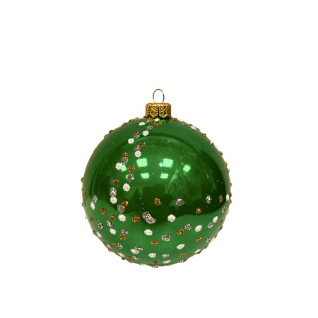 Набор шаров пластик. декор №8 разные цвета, 6см / 8см / 10см Шар пластиковый декорированный