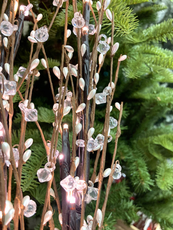 Светодиодная ветвь 16LED 75см, цв.тепл. белый (уп.2шт.) [482145]