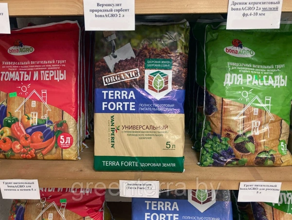 Грунт универсальный TERRA FORTE "Здоровая земля" 5 л