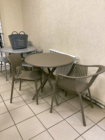 Стол круглый Teori капучино