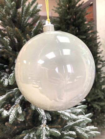 Шары пластиковые, сатин опал