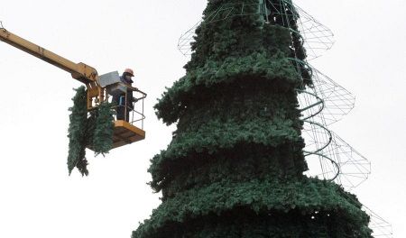 Ель искусственная сегментная "Сибирская" Ель искусственная сегментная "Сибирская"