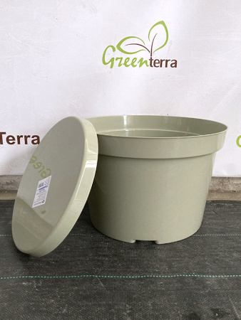 Горшок для цветов "Фикус 20" 20л, шалфей [00250]