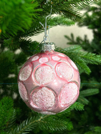 Шар елочный стекл. [0188-6]
