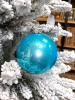 Шары пластиковые, бирюзовый опал