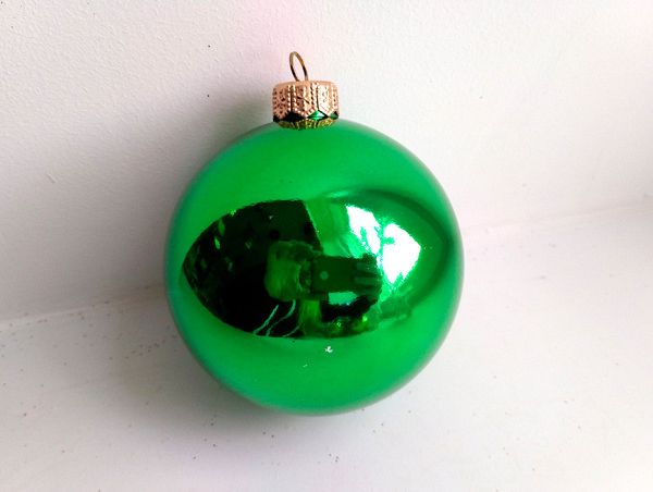 Шары пластиковые, зелёный глянец Шары пластиковые, глянец зелёный