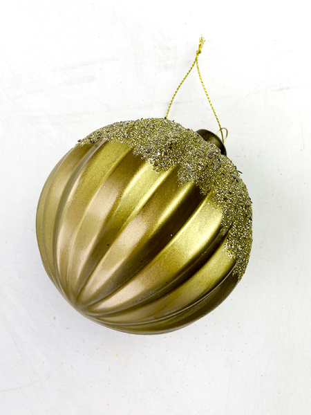 Шар елочный стекл. 10см [0196-12A/10]