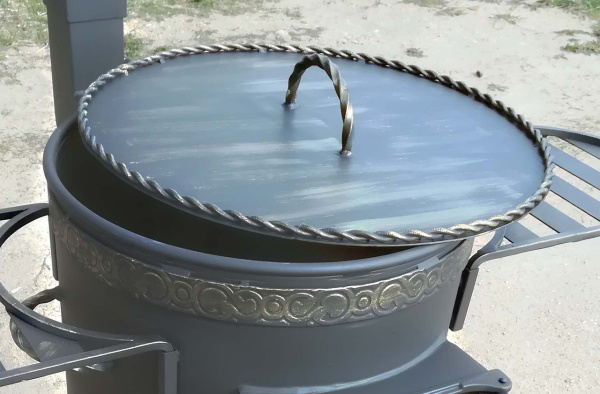 Крышка для печи под казан 8-12л