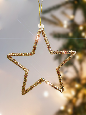 Игрушка елочная стекл. [5716]