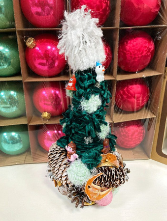 Декоративная ёлка "Лунтик"