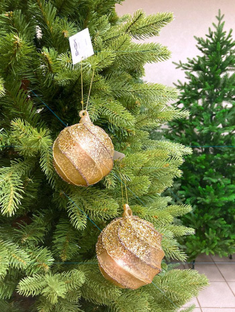 Шар елочный стекл. [63568]