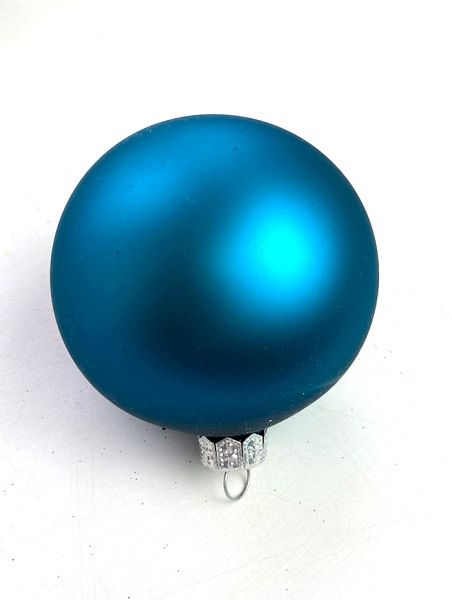 Шар елочный стекл. 8 см, [G-92]
