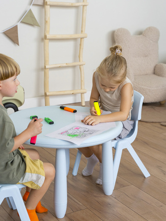 Стол детский TINI голубой