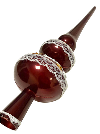 Верхушка на елку декорированная