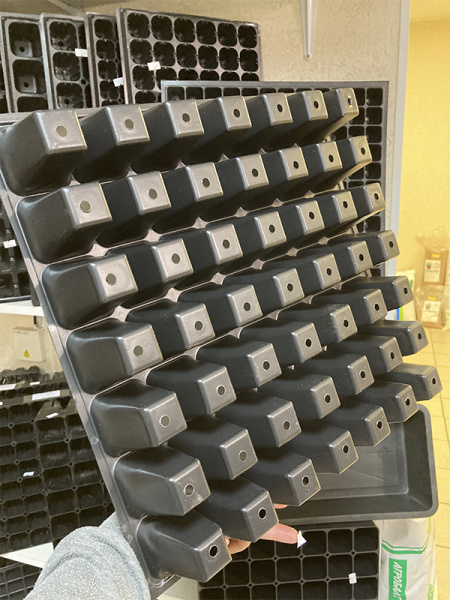 Кассета для рассады 49 ячеек (150мл), Ф-49