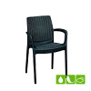 Стул пластиковый Bali, графит [206056]