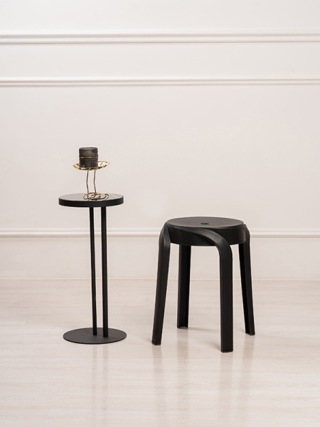 Табурет ECLER чёрный