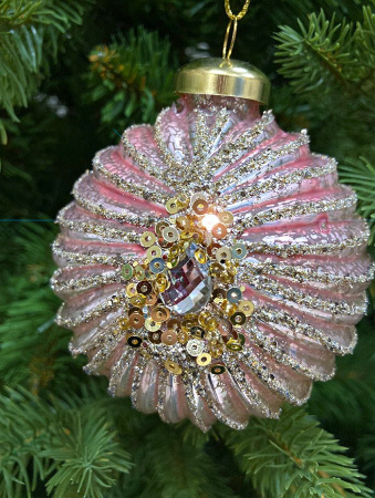 Игрушка елочная стекл. [63626]
