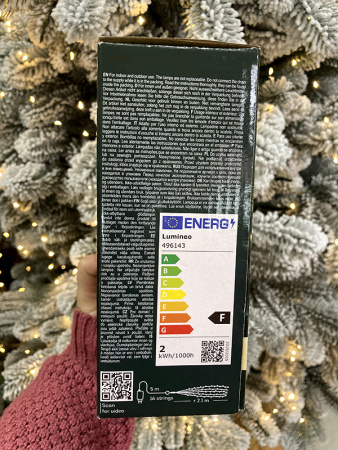 Гирлянда на елку 210см Лучи Росы, 16 нитей, 672 теплых белых микро LED с мерцанием [496143]