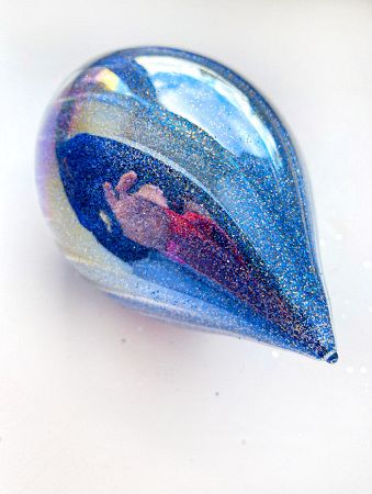 Игрушка елочная стекл. [5921-3]