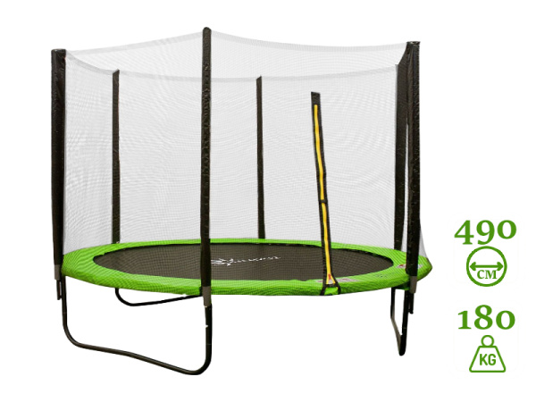 Батут Sundays Champion-D490 (с ограждением)