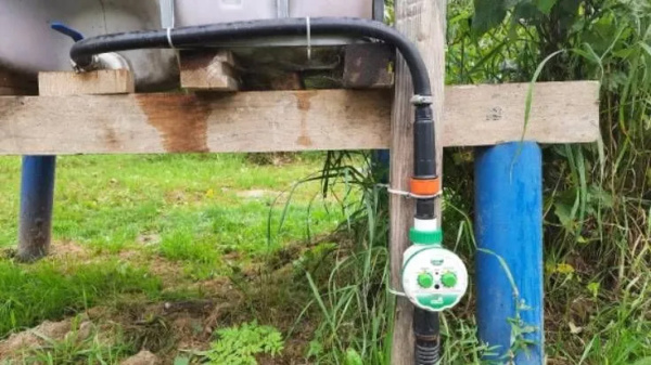 Таймер полива GA-319N, шаровый, электронный