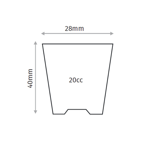 Кассета для рассады, 160 ячеек (20мл)