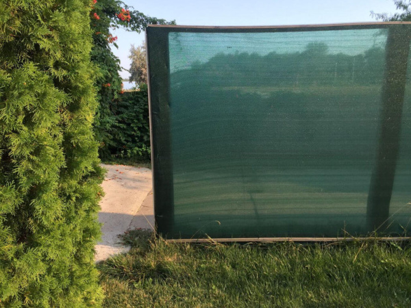 Сетка фасадная 3х5м 80% с клипсой