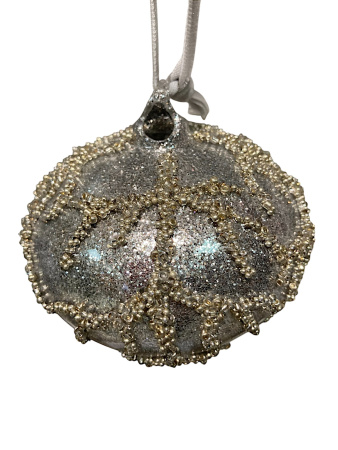 Игрушка елочная стекл. 8см [67336]