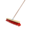 Щетка уличная 50см, с деревянным черенком