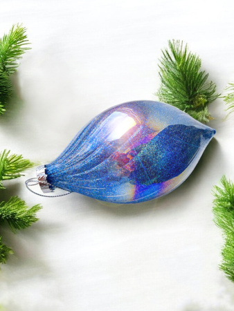 Игрушка елочная стекл. [5921-3]