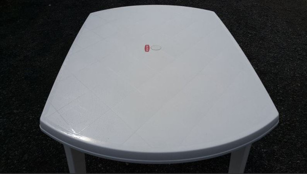 Пластиковый стол Elise Jardin, белый [218054]