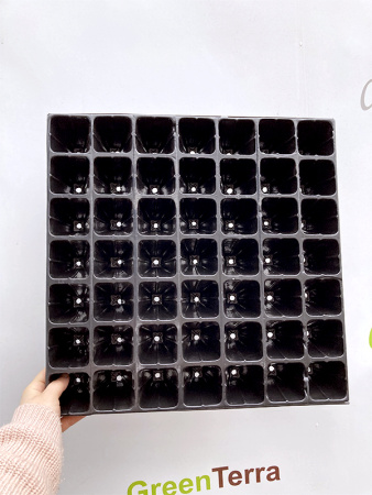 Кассета для рассады 49 ячеек (49-Ф конус), 100мл 