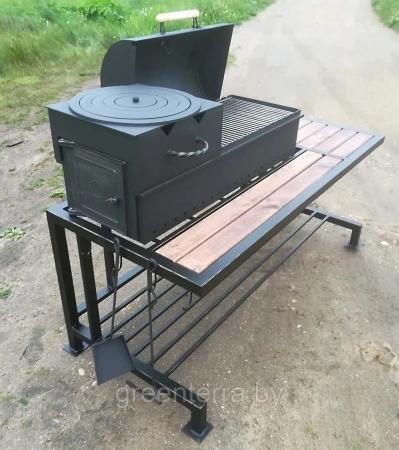 Кованый мангал (гриль, барбекю, очаг) "Прага"