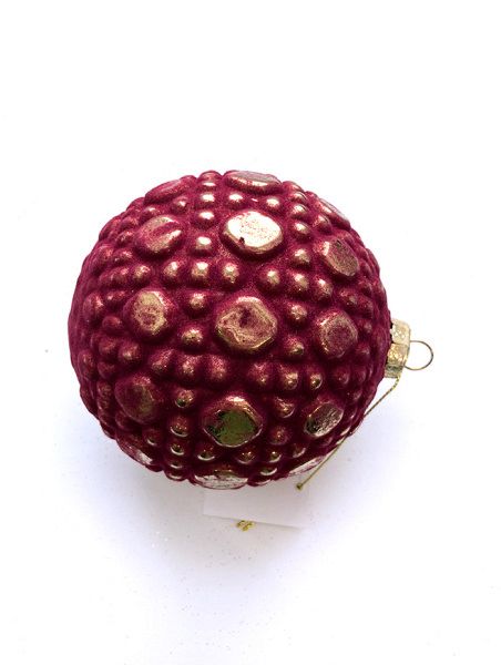 Шар елочный стекл. 10см [20206-10]