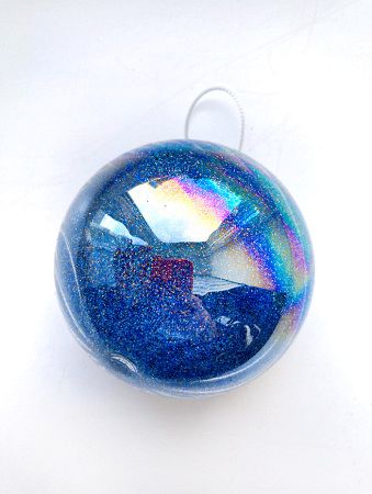 Шар елочный стекл. [5921-1]