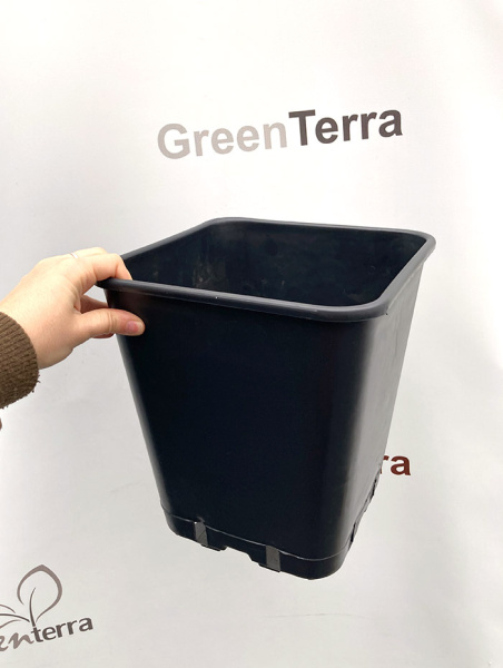 Высокий горшок для роз 11л, 22*22*26 см