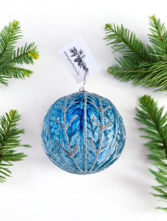 Шар елочный стекл. [0182-23]
