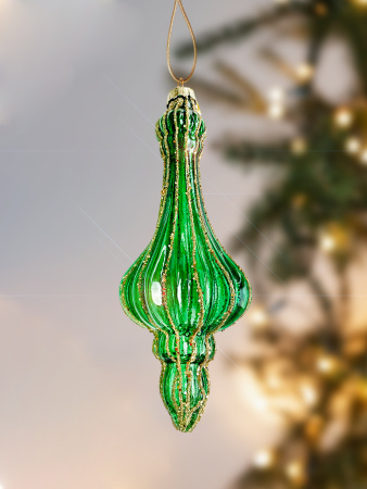 Игрушка елочная стекл. [0095-7]