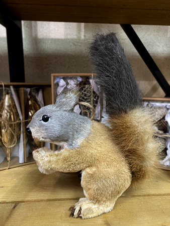 Украшение елочное Белка 33x15x23 см [67580]