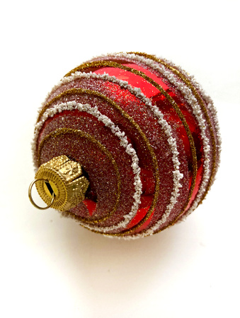 Шар пластиковый декорированный