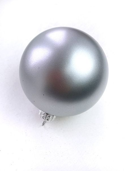 Шары пластиковые, серебро мат. Шары пластиковые, матовые серебро