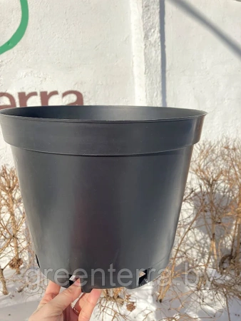 Горшок круглый под саженцы 12.5л, ø 30см, высота 23 см